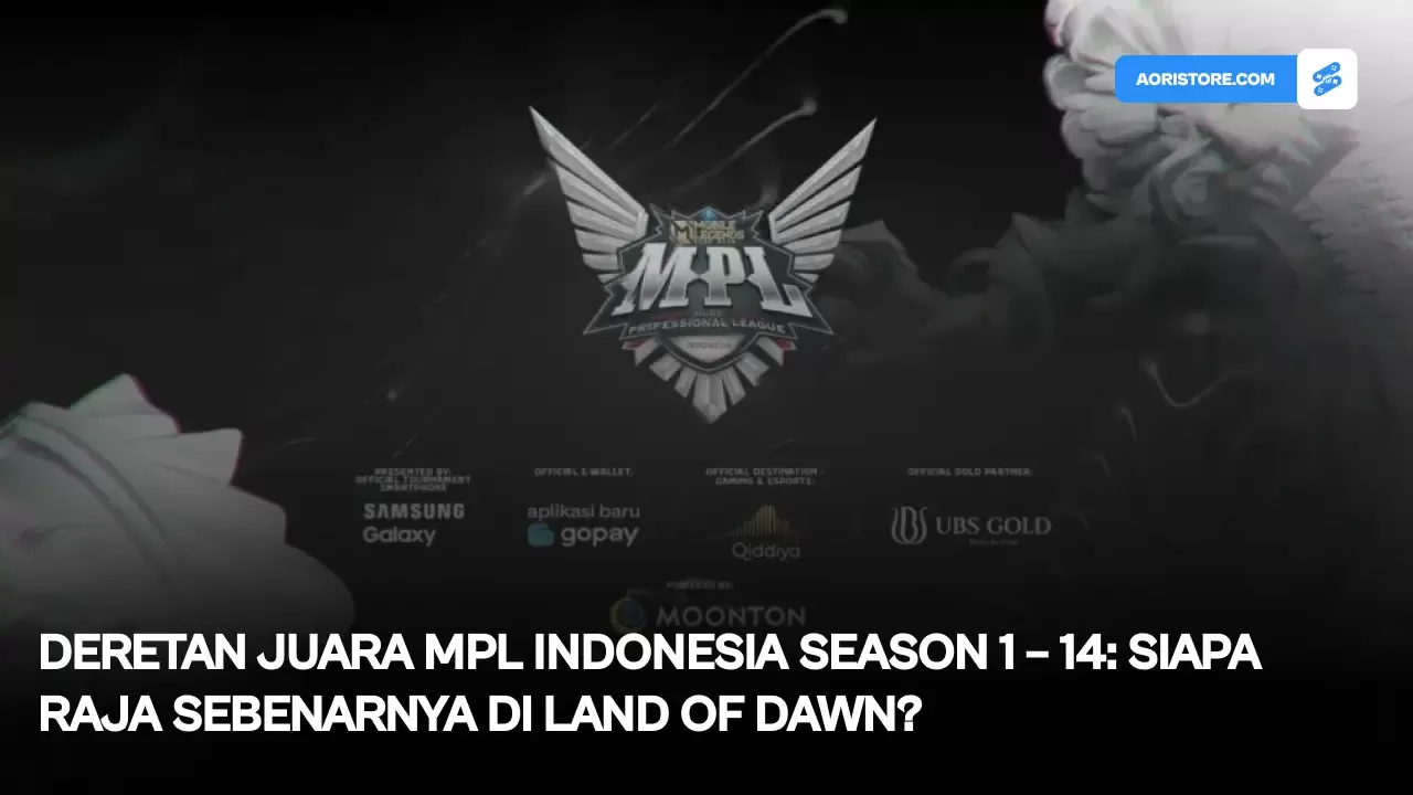 🏆 Deretan Juara MPL Indonesia Season 1 – 14: Siapa Raja Sebenarnya di Land of Dawn?