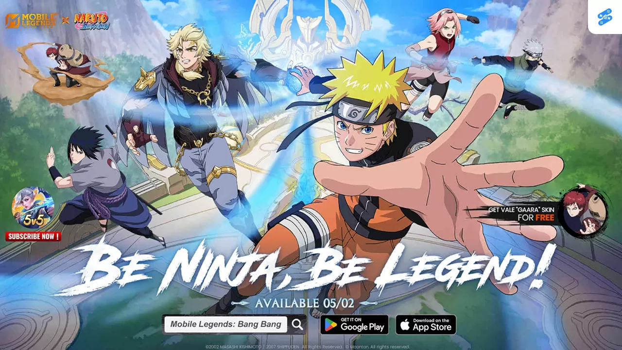 Kolaborasi MLBB x Naruto Shippuden Resmi Hadir Mulai 2 Mei!
